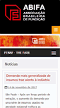 Mobile Screenshot of abifa.org.br